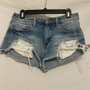 JEAN SHORTS